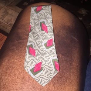 AUSTIN GREY ALL SILK MENS TIE